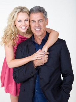 Peter Mochrie and Kimberly Crossman
