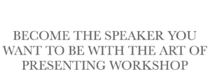 improve your public speaking